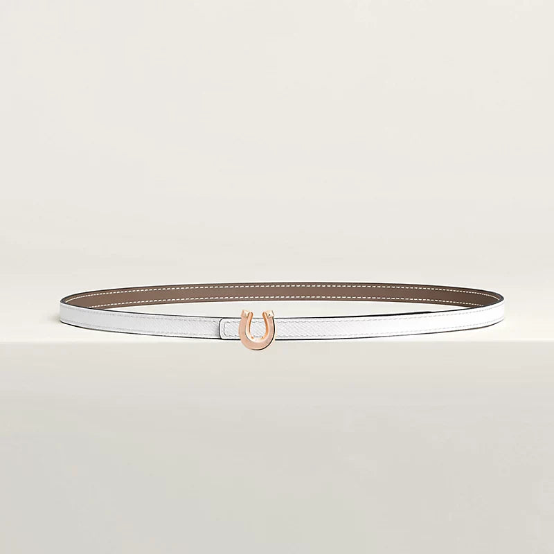 Lucky Jockette Belt Buckle & Reversible Leather Strap 13 MM