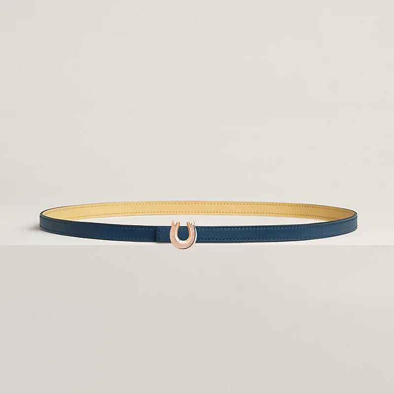 Lucky Jockette Belt Buckle & Reversible Leather Strap 13 MM