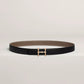 H Torsade Belt Buckle & Reversible Leather Strap 24 MM