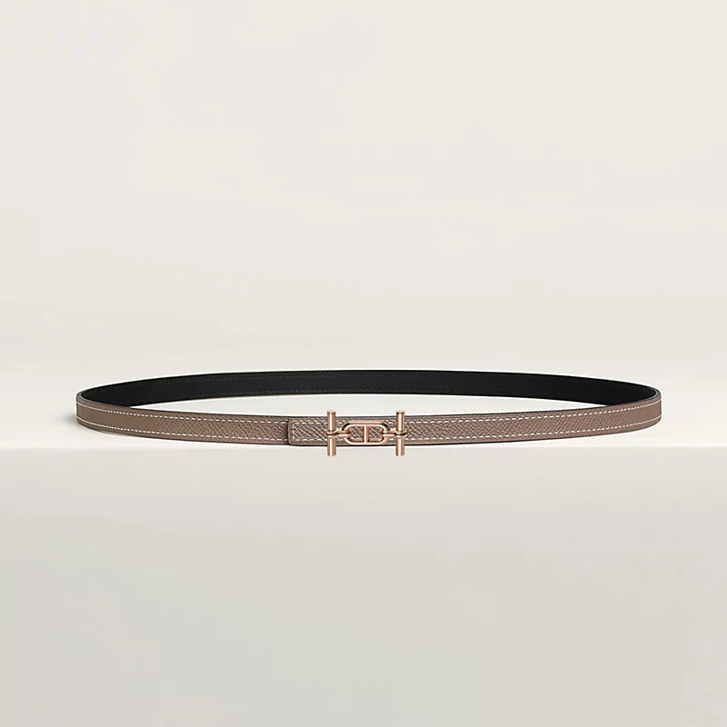 Ancre Belt Buckle & Leather Strap 13 MM