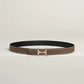 Mors H Belt Buckle & Reversible Leather Strap 24 MM