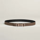 Heritage Belt Buckle & Reversible Leather Strap 24 MM