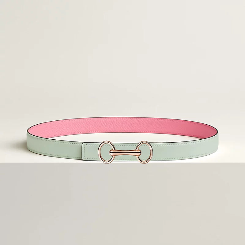 Heritage Belt Buckle & Reversible Leather Strap 24 MM