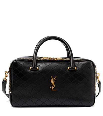 Saint Laurent Cassandre Leather Duffle Bag