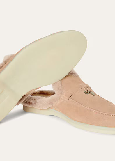 Strawberry Frosting - Midnight Blue Charms Walk Babouche Loafer