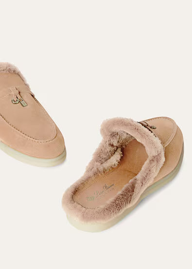 Strawberry Frosting - Midnight Blue Charms Walk Babouche Loafer