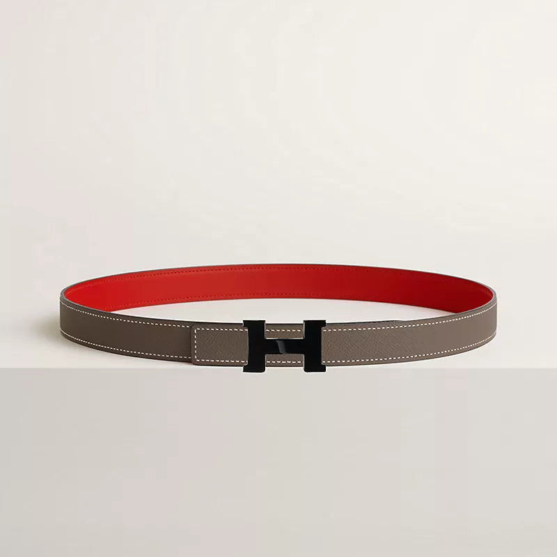 Mini Constance So Black Belt Buckle & Reversible Leather Strap 24 MM