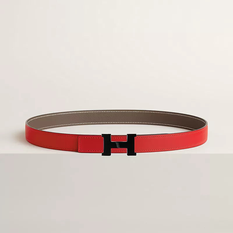 Mini Constance So Black Belt Buckle & Reversible Leather Strap 24 MM