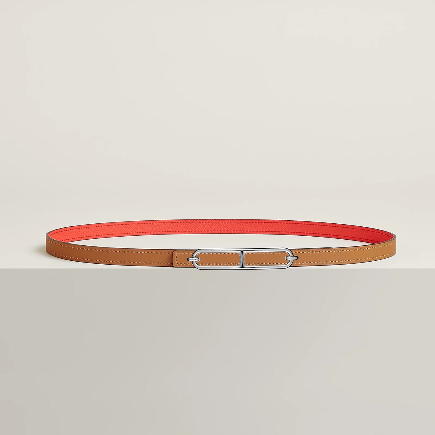 Roulis Belt Buckle & Reversible Leather Strap 13 MM