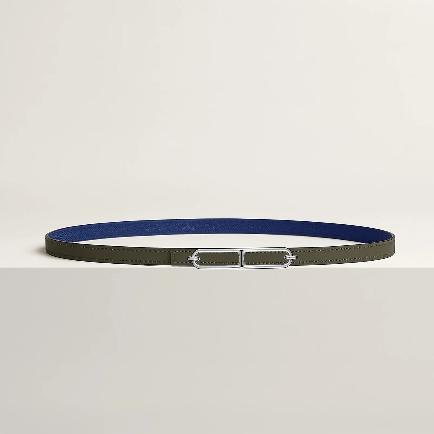 Roulis Belt Buckle & Reversible Leather Strap 13 MM