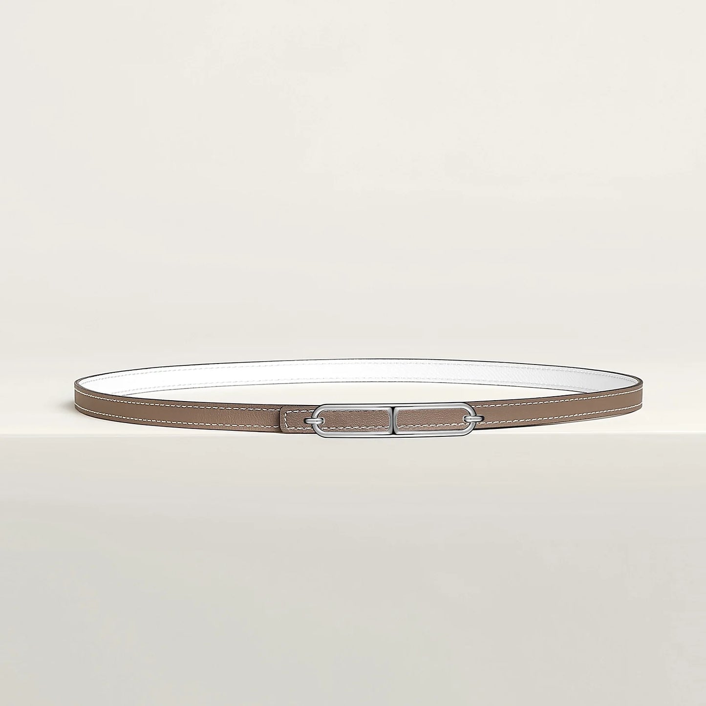 Roulis Belt Buckle & Reversible Leather Strap 13 MM