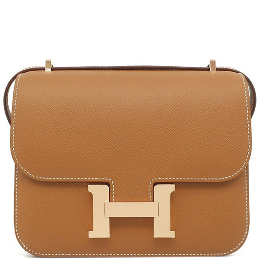 Hermès Constance 18 Brown color Epsom / Gold  Hardware 01