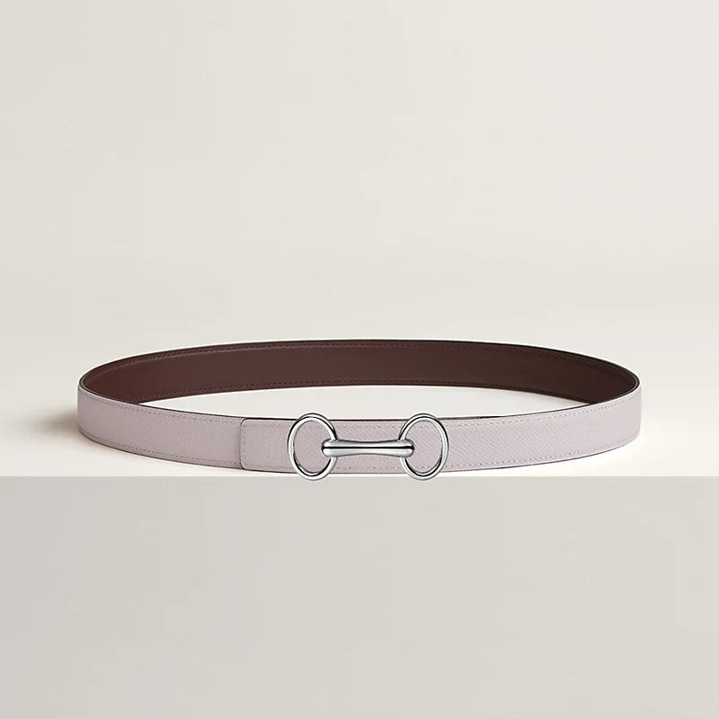 Heritage Belt Buckle & Reversible Leather Strap 24 MM