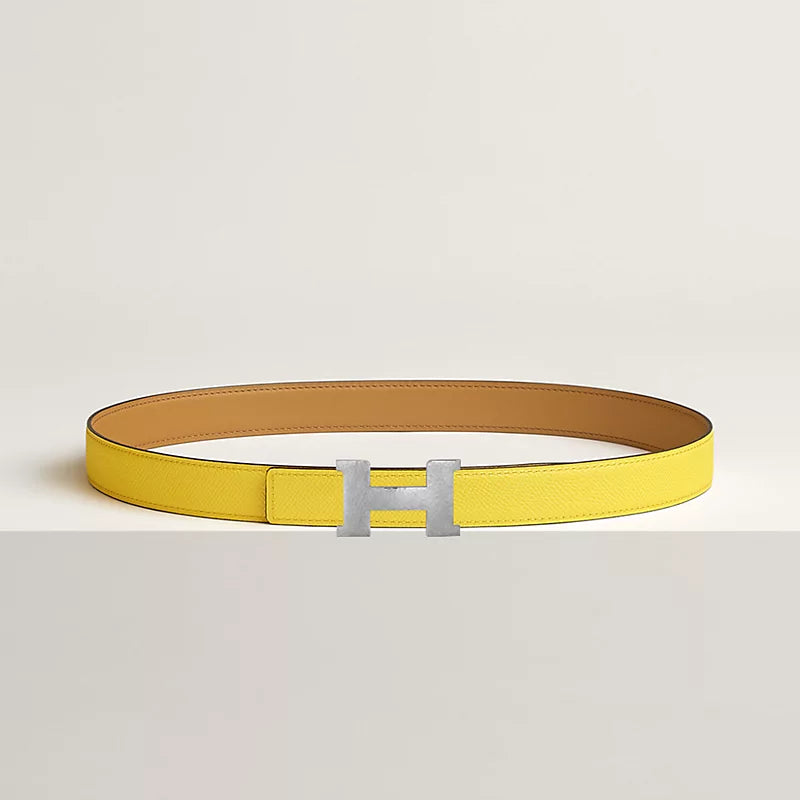 Mini Constance Martelee Belt Buckle & Hermès Sur Mer Reversible Leather Strap 24 MM