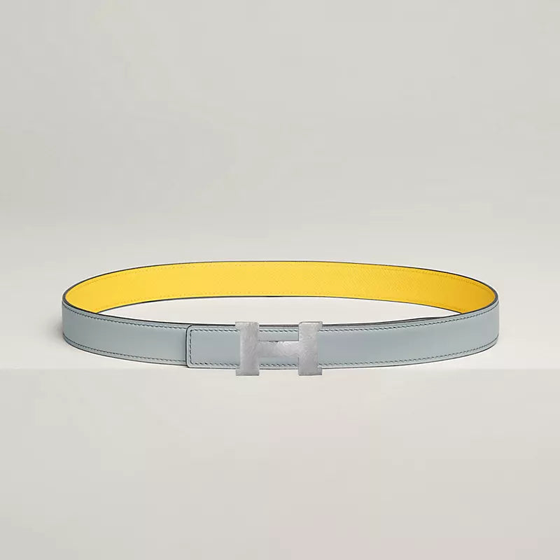 Mini Constance Martelee Belt Buckle & Hermès Sur Mer Reversible Leather Strap 24 MM