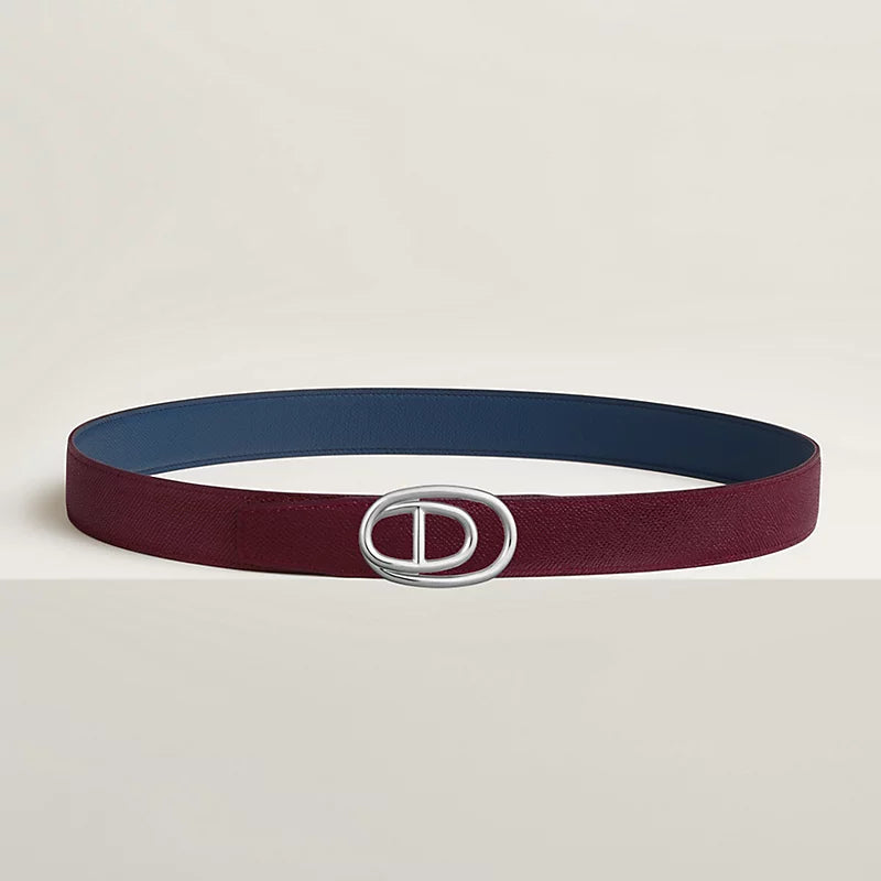 Odyssee Belt Buckle & Reversible Leather Strap 32 MM