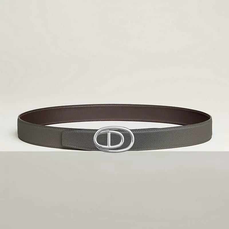 Odyssee Belt Buckle & Reversible Leather Strap 32 MM
