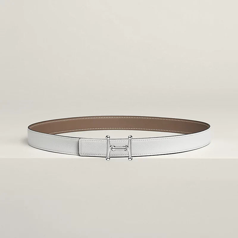 Mors H Belt Buckle & Reversible Leather Strap 24 MM