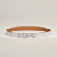 Heritage Belt Buckle & Reversible Leather Strap 24 MM