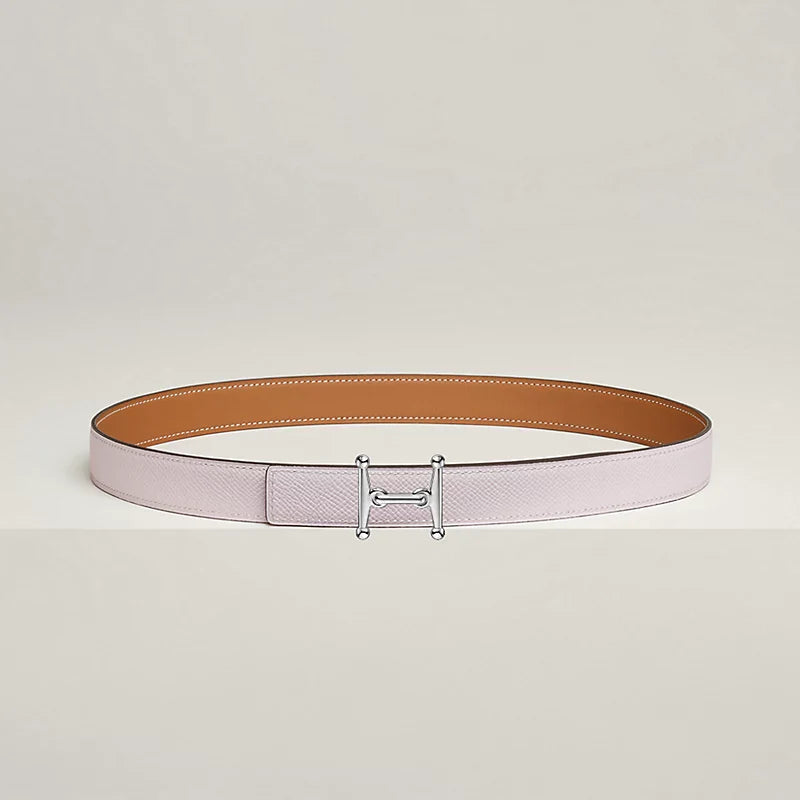 Mors H Belt Buckle & Reversible Leather Strap 24 MM