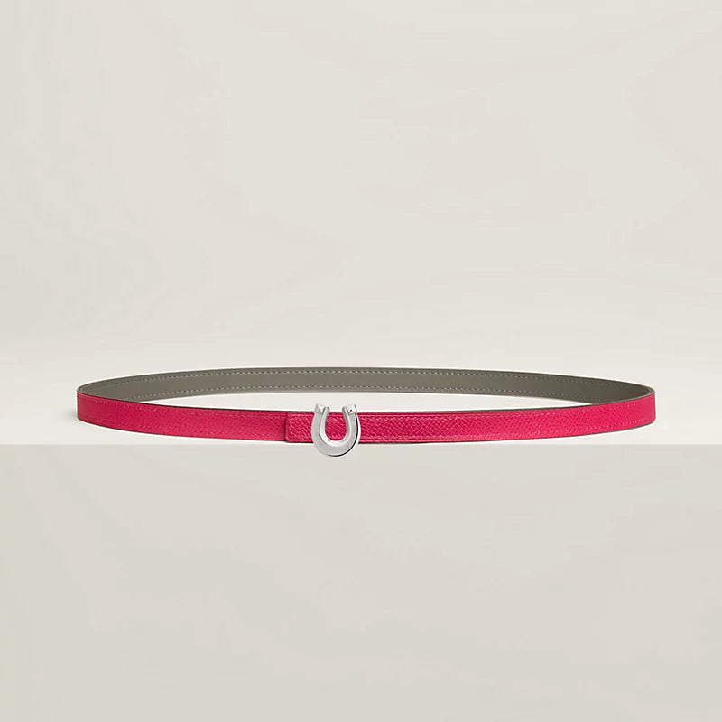 Lucky Jockette Belt Buckle & Reversible Leather Strap 13 MM