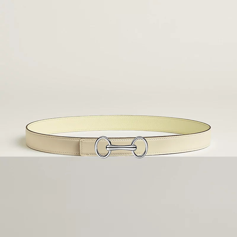 Heritage Belt Buckle & Reversible Leather Strap 24 MM