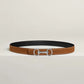Heritage Belt Buckle & Reversible Leather Strap 24 MM