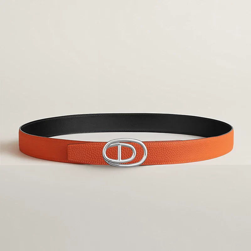 Odyssee Belt Buckle & Reversible Leather Strap 32 MM