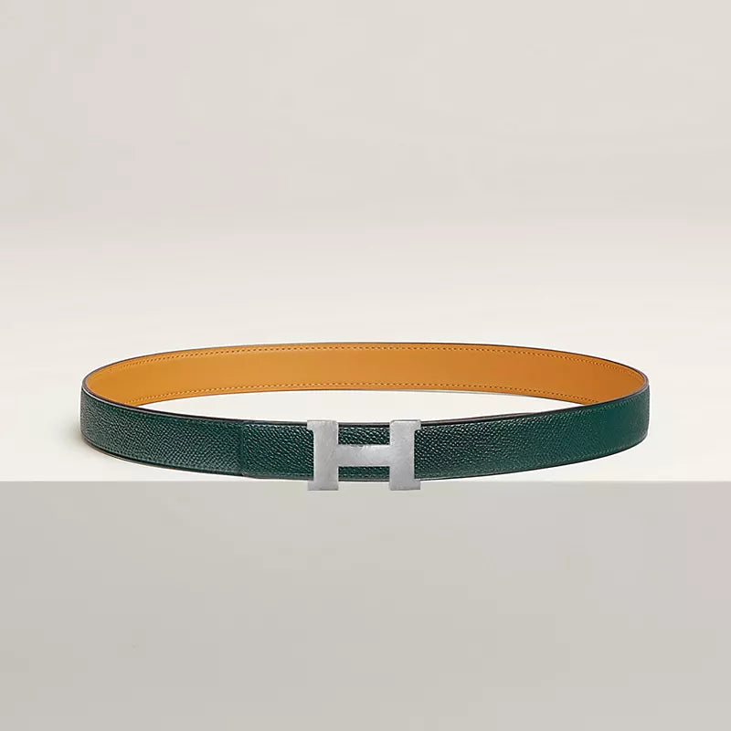 Mini Constance Martelee Belt Buckle & Hermès Sur Mer Reversible Leather Strap 24 MM
