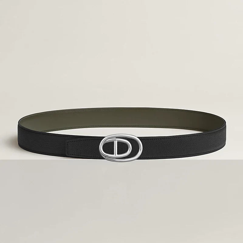 Odyssee Belt Buckle & Reversible Leather Strap 32 MM