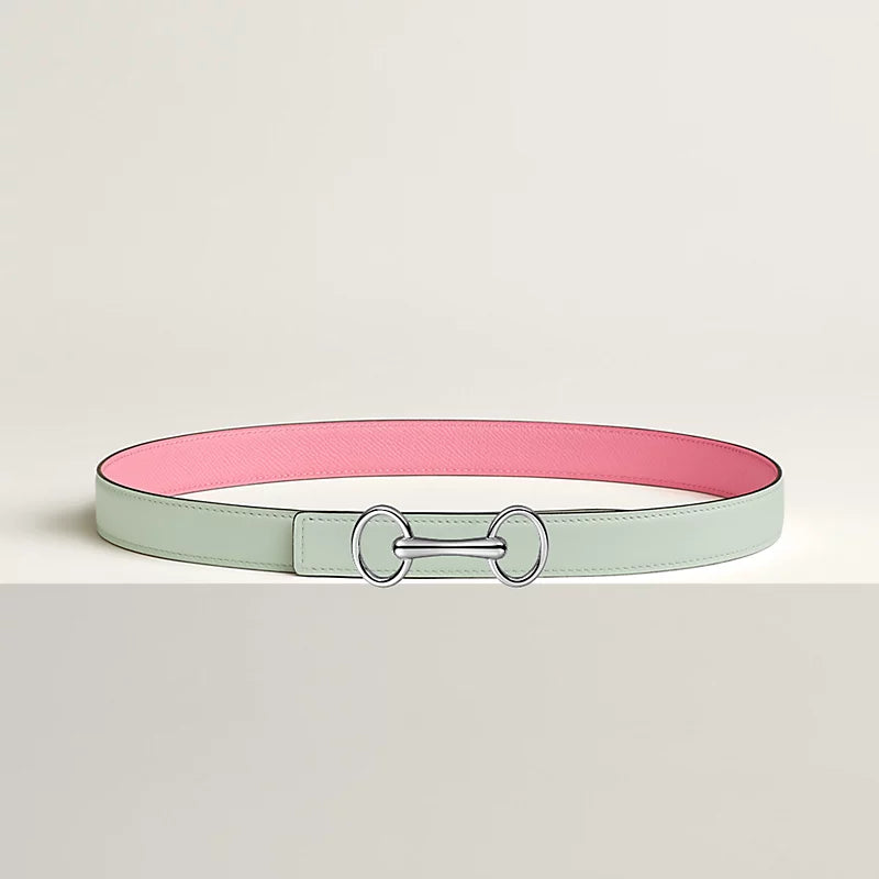 Heritage Belt Buckle & Reversible Leather Strap 24 MM