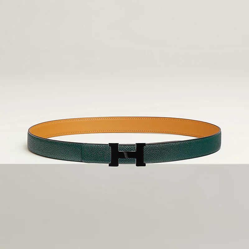 Mini Constance So Black Belt Buckle & Reversible Leather Strap 24 MM