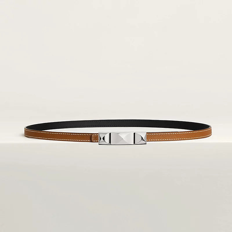 Infini Belt Buckle & Reversible Leather Strap 13 MM