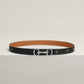Heritage Belt Buckle & Reversible Leather Strap 24 MM