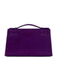 Vintage Kelly Pochette Violet Doblis Gold Hardware
