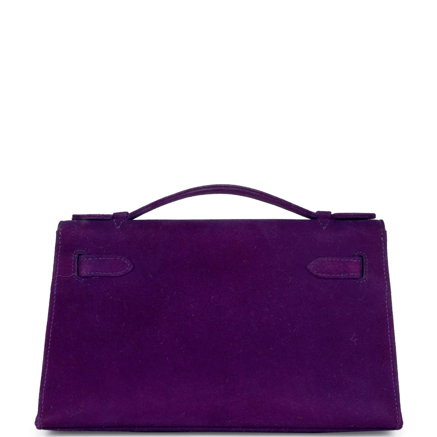 Vintage Kelly Pochette Violet Doblis Gold Hardware