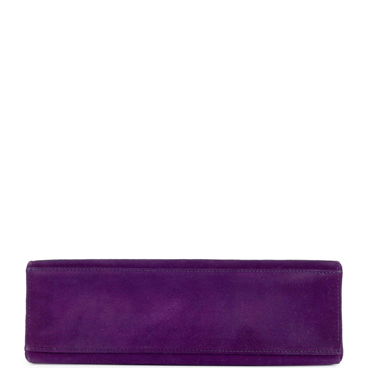 Vintage Kelly Pochette Violet Doblis Gold Hardware