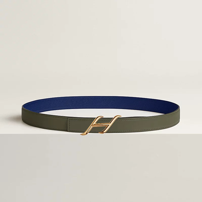 HDN Belt Buckle & Bandana Leather Strap 24 MM