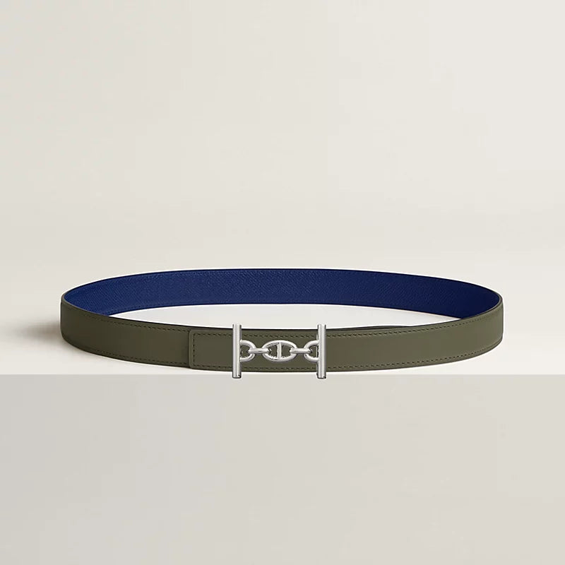 Lagune Belt Buckle & Reversible Leather Strap 24 MM