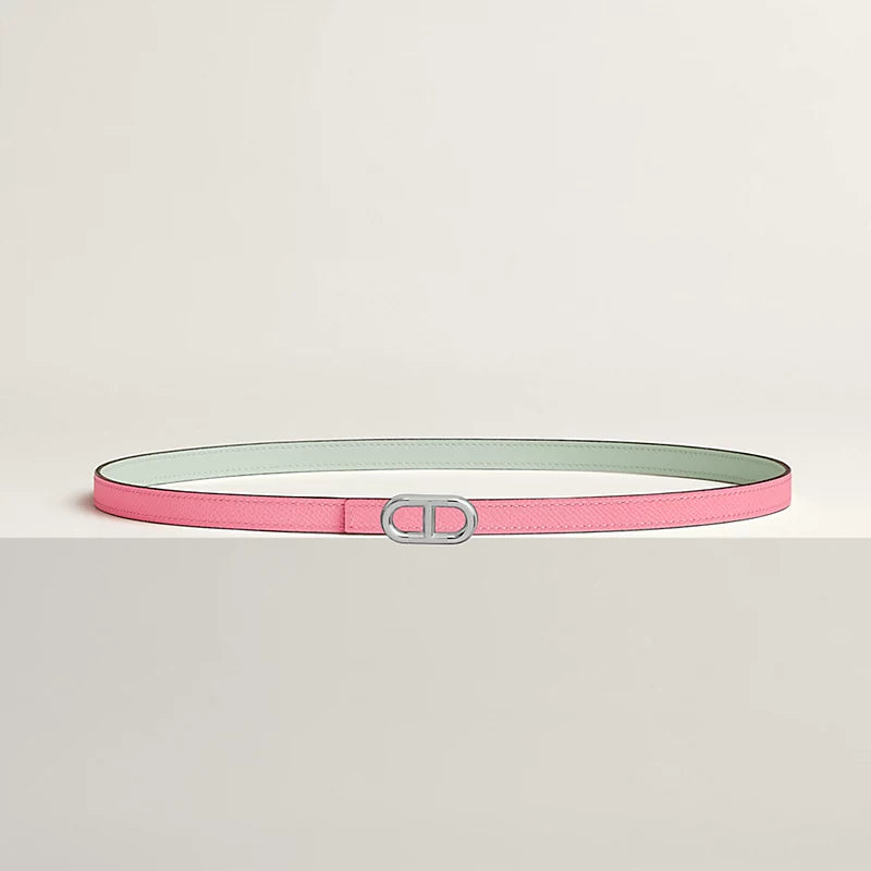 Maillon H Belt Buckle & Reversible Leather Strap 13 MM