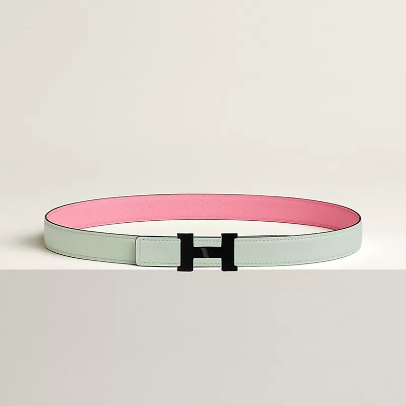 Mini Constance So Black Belt Buckle & Reversible Leather Strap 24 MM