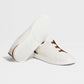 Off White - White  ZEGNA Deerskin Triple Stitch™ Sneakers